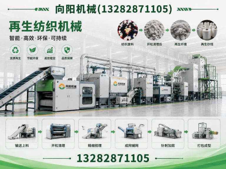 信阳再生纺织机械展示图
